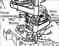  Разборка, проверка и сборка пятой/ задней передачи и задней крышки TE DOHC Kia Sephia