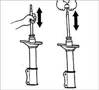  Ремонт амортизационной стойки задней подвески Kia Sephia